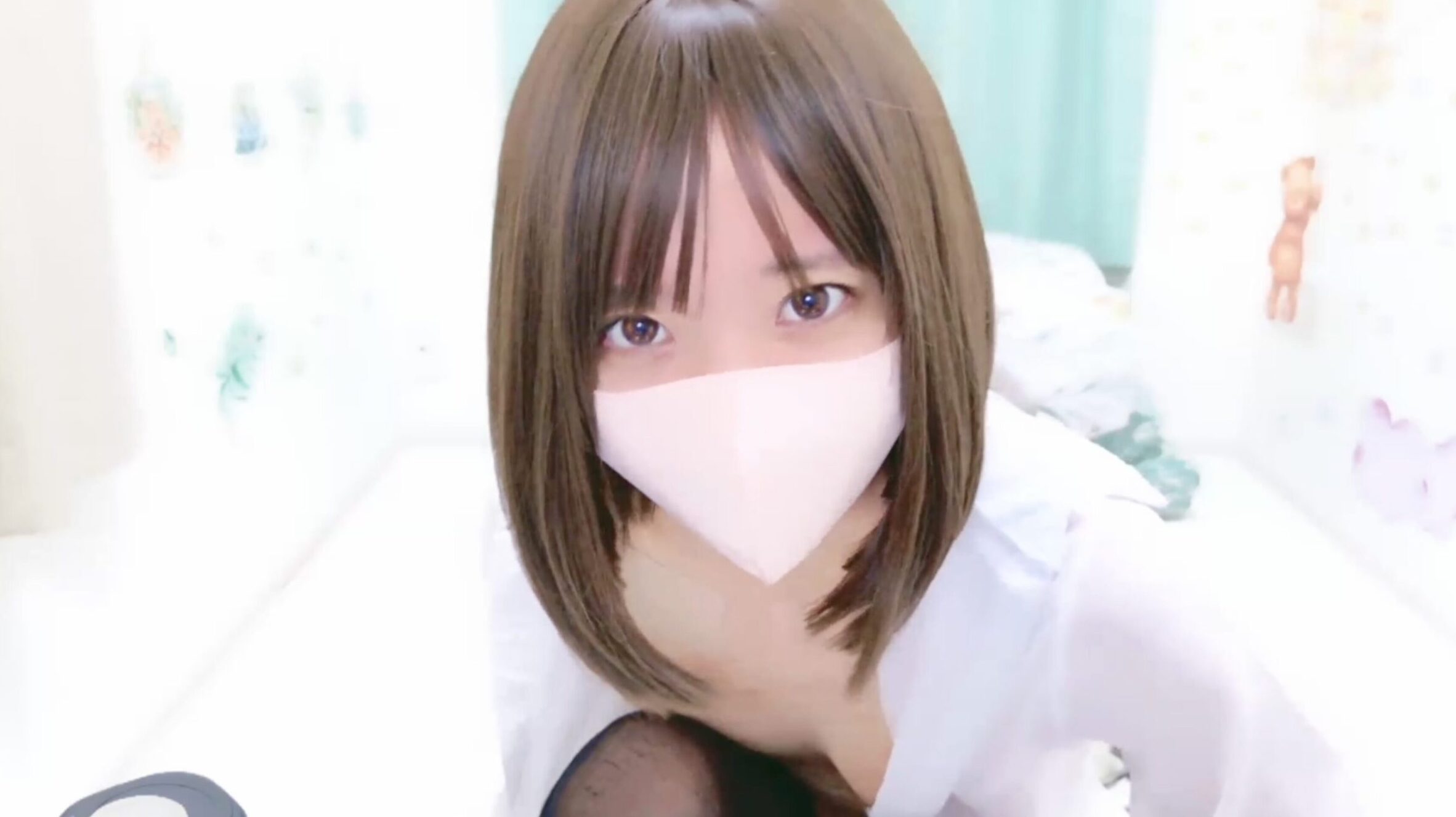 -Yuria- Japanese Cam Girl face close-up kawaii streamer