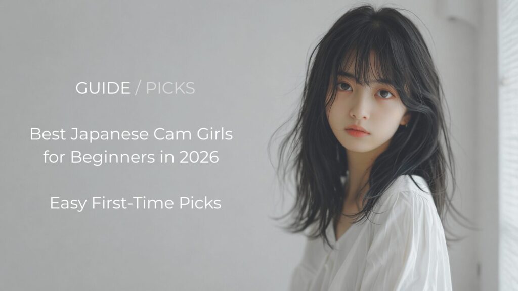 Best Japanese cam girls for beginners in 2026 hero image