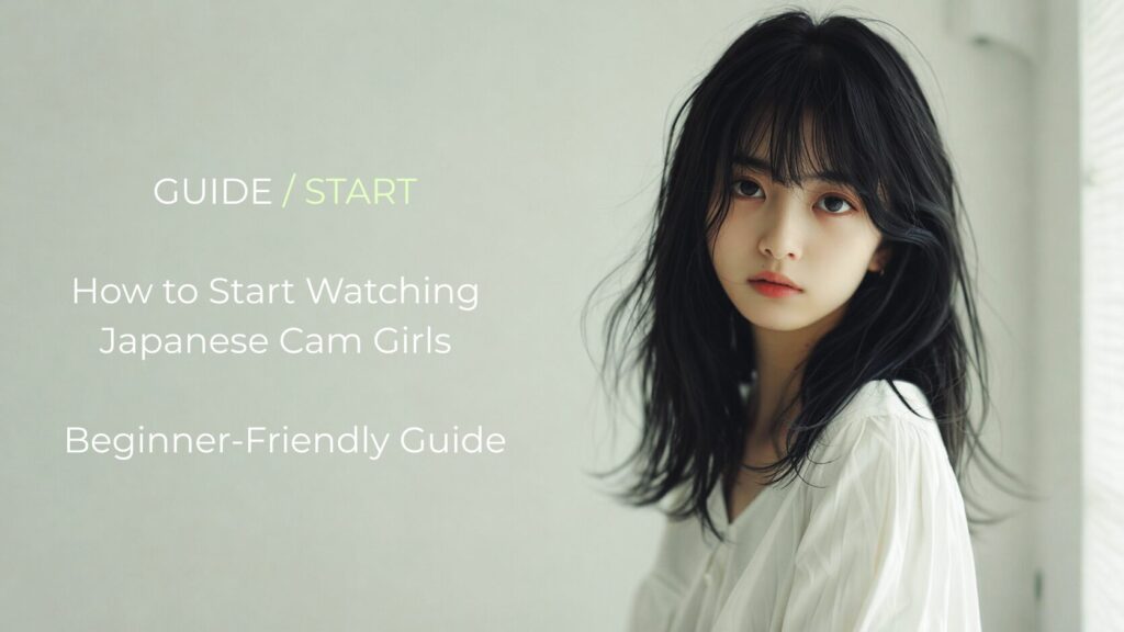 How to start watching Japanese cam girls beginner-friendly guide hero image