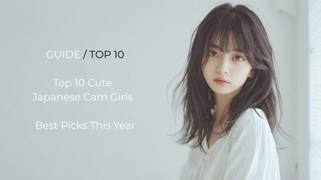 Top 10 cute Japanese cam girls to watch this year hero image