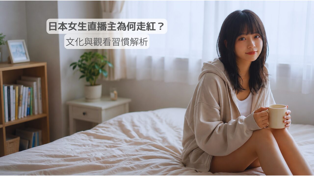 日本女生直播主在亞洲走紅的原因