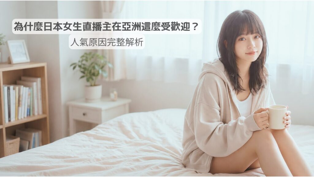 為什麼日本女生直播主在亞洲這麼受歡迎