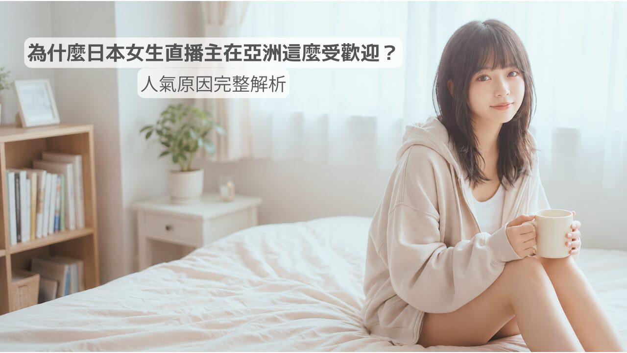 為什麼日本女生直播主在亞洲這麼受歡迎