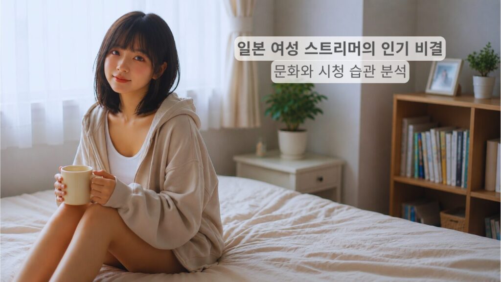 일본 여성 스트리머의 인기 비결